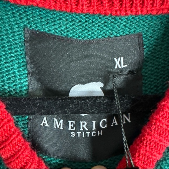American Stitch Christmas ugly sweater swipe right size xl nwt - Picture 4 of 6